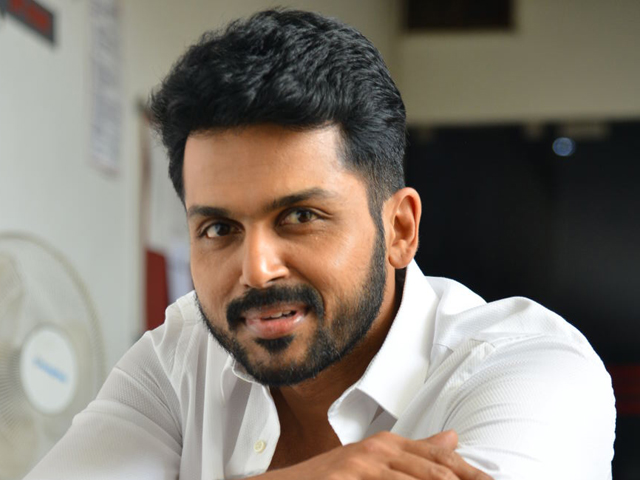 Karthi Chinna Babu Interview Stills